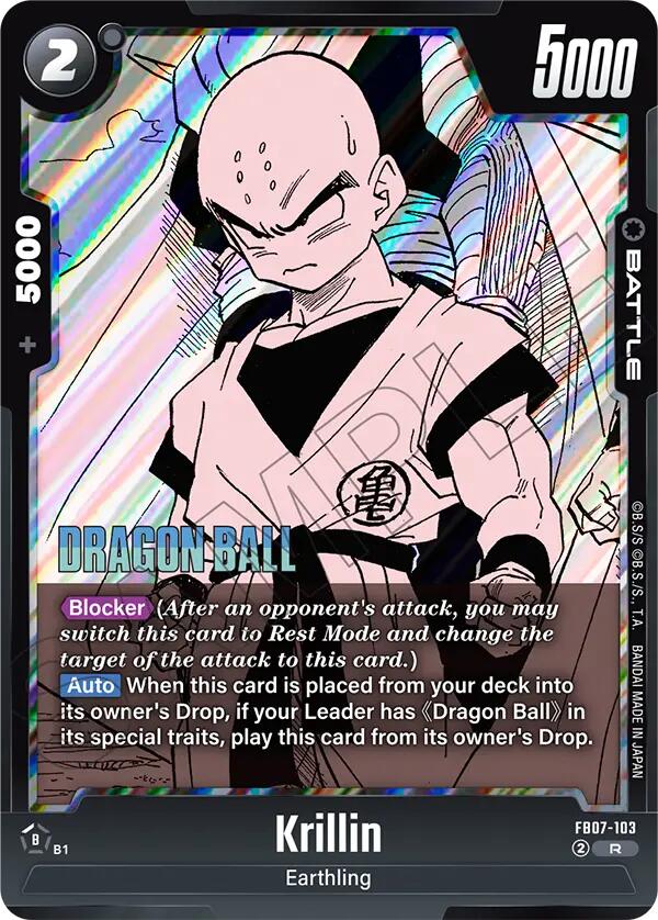 Krillin (FB07-103) [Manga Booster 02] - Devastation Store | Devastation Store