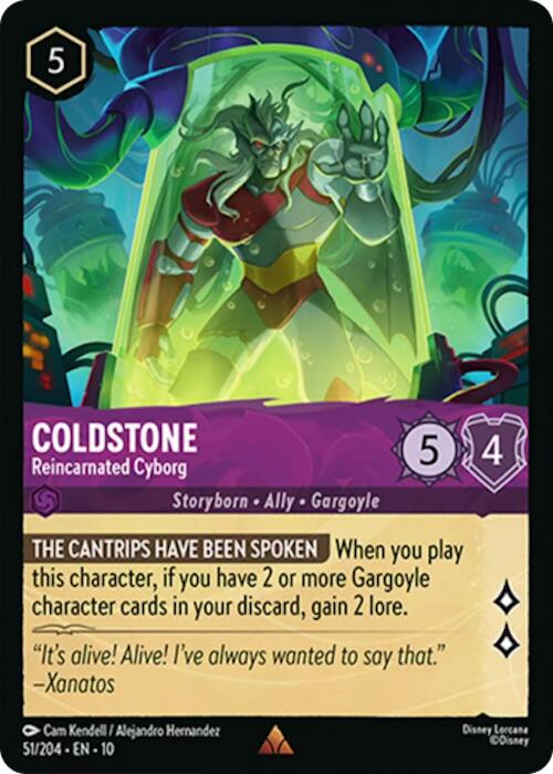 Coldstone - Reincarnated Cyborg (51/204) [Whispers in the Well] | Devastation Store