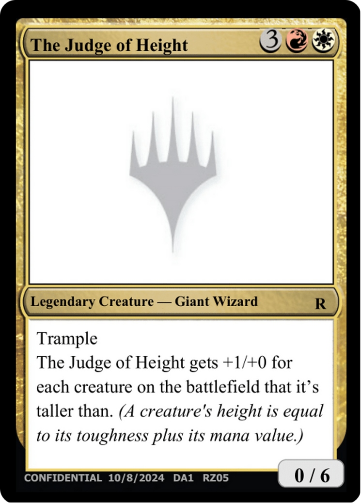 The Judge of Height [Unknown Event] | Devastation Store