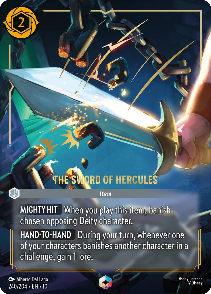 The Sword of Hercules (Enchanted) (240/204) [Whispers in the Well] | Devastation Store