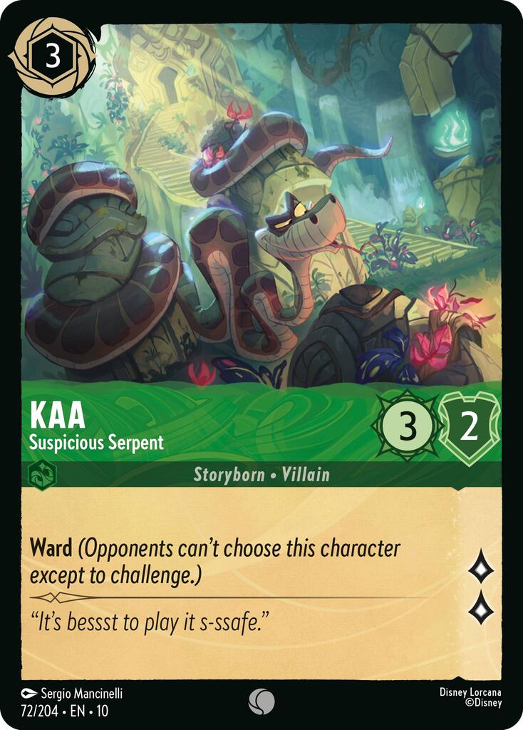 Kaa - Suspicious Serpent (72/204) [Whispers in the Well] | Devastation Store