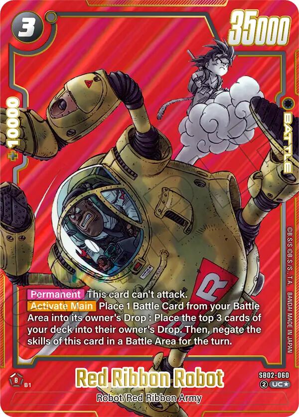 Red Ribbon Robot (Alternate Art) [Manga Booster 02] - Devastation Store | Devastation Store