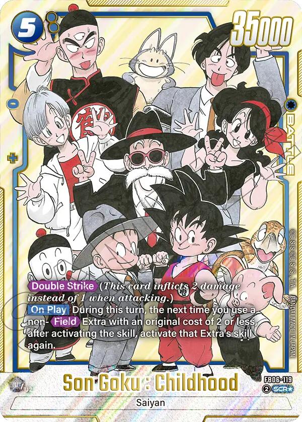 Son Goku : Childhood (FB06-119) [Manga Booster 02] - Devastation Store | Devastation Store