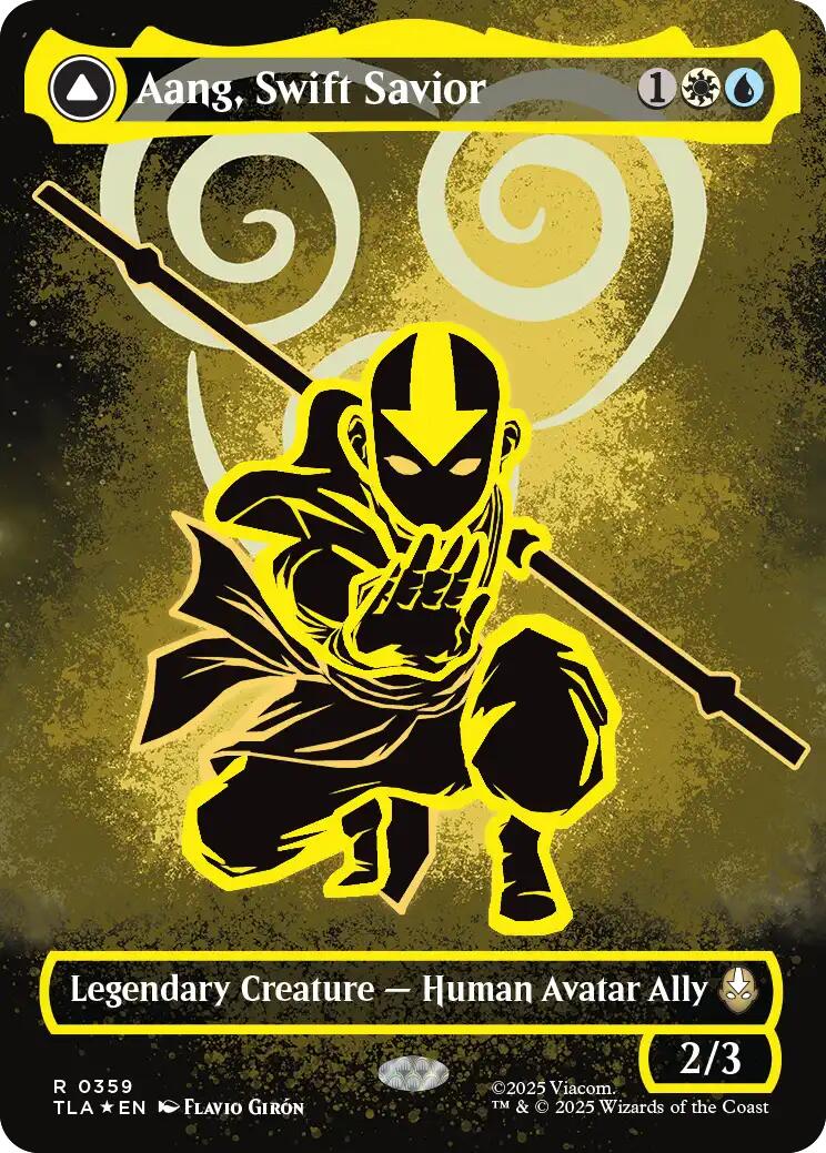Aang, Swift Savior (359) (Borderless) [Avatar: The Last Airbender] | Devastation Store