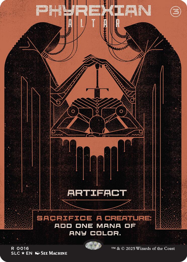 Phyrexian Altar (Halo Foil) [Secret Lair Countdown Kit] | Devastation Store