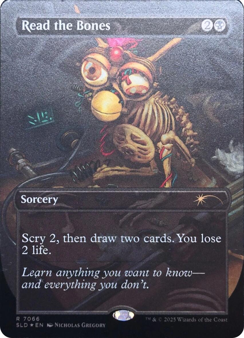 Read the Bones (Rainbow Foil) [Secret Lair Drop Series] | Devastation Store