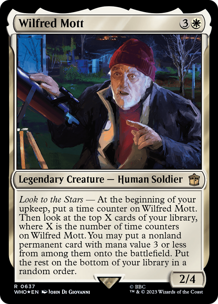 Wilfred Mott (Surge Foil) [Doctor Who] | Devastation Store