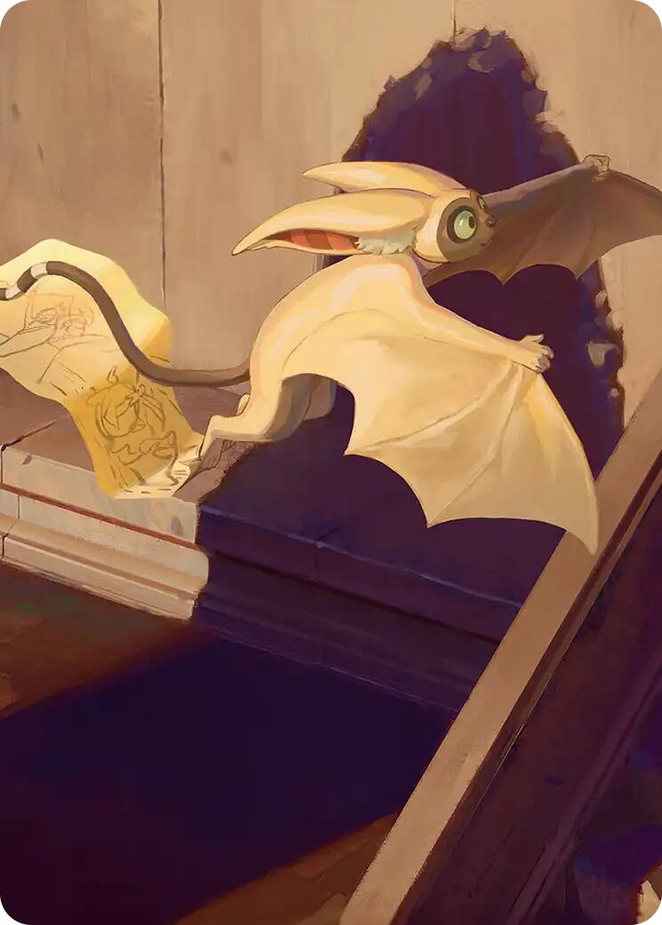 Momo's Heist Art Card [Avatar: The Last Airbender Art Series] | Devastation Store