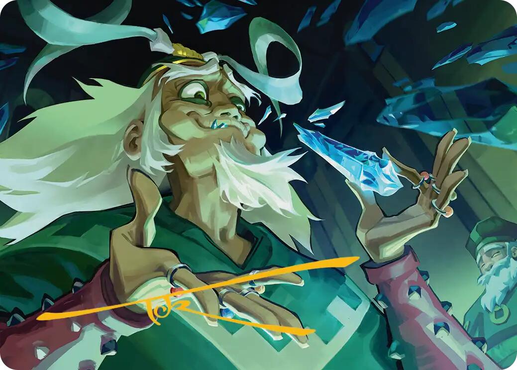 Bumi, King of Three Trials Art Card (Gold-Stamped Signature) [Avatar: The Last Airbender Art Series] | Devastation Store