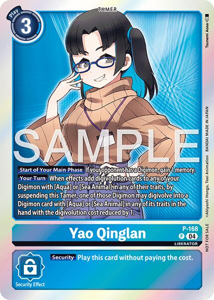 Yao Qinglan [P-168] (Event Pack 8) [Promotional Cards] | Devastation Store