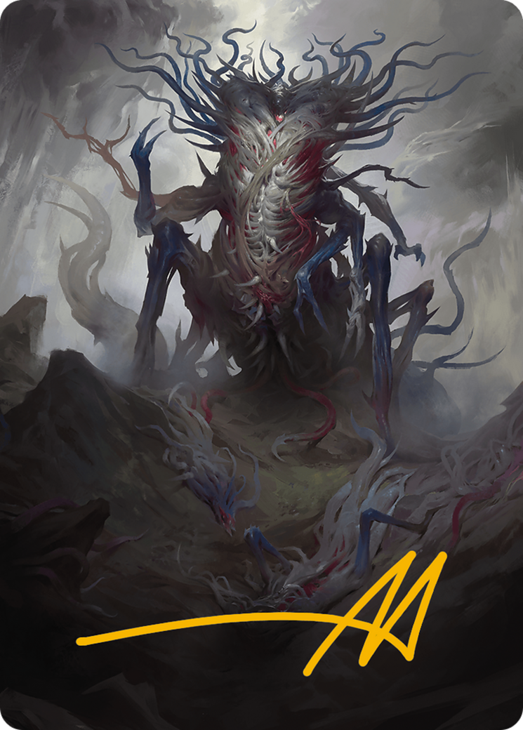Azlask, the Swelling Scourge Art Card (Gold-Stamped Signature) [Modern Horizons 3 Art Series] | Devastation Store