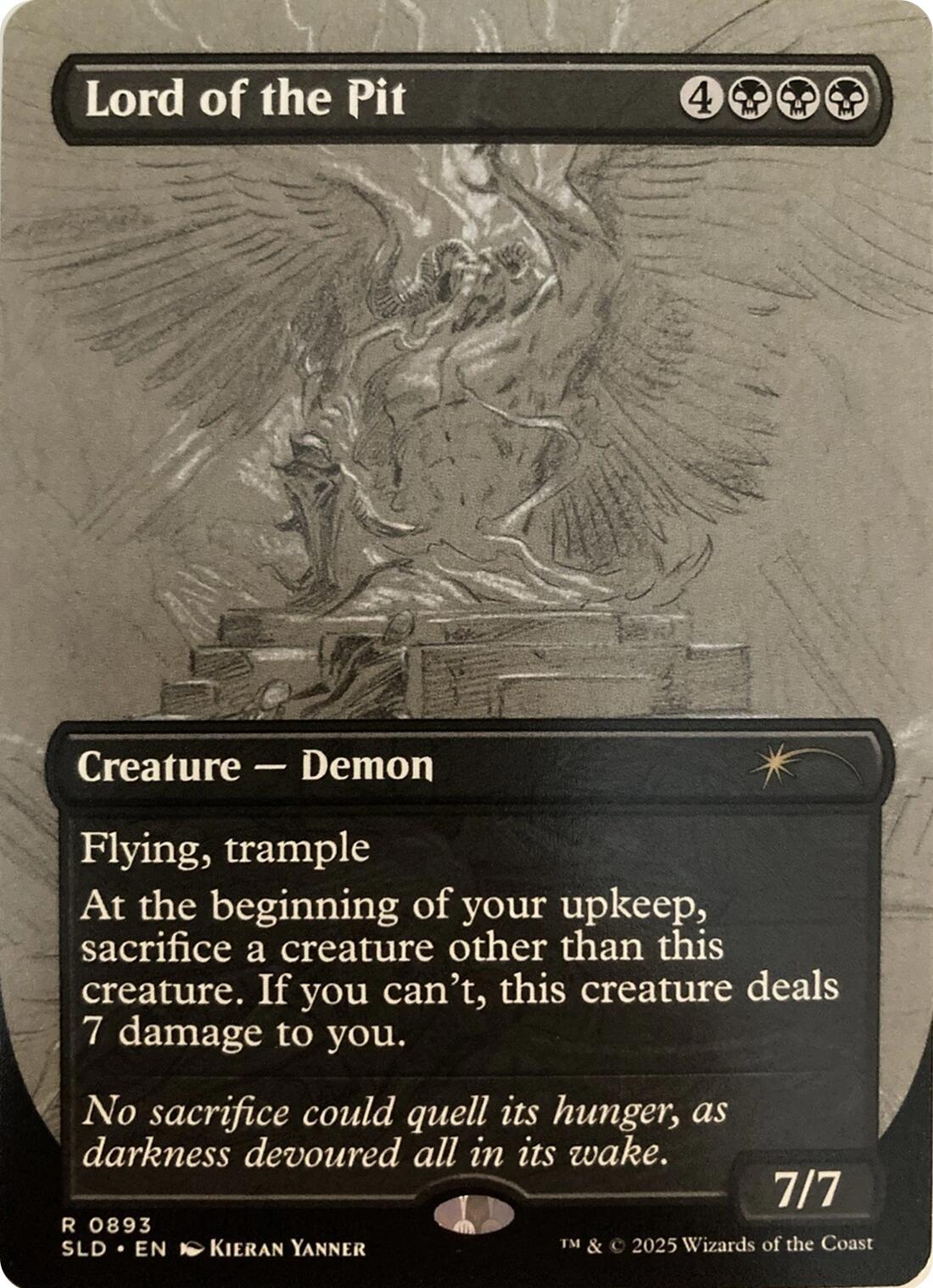 Lord of the Pit (Sketch Showcase) [Secret Lair Drop Series] | Devastation Store