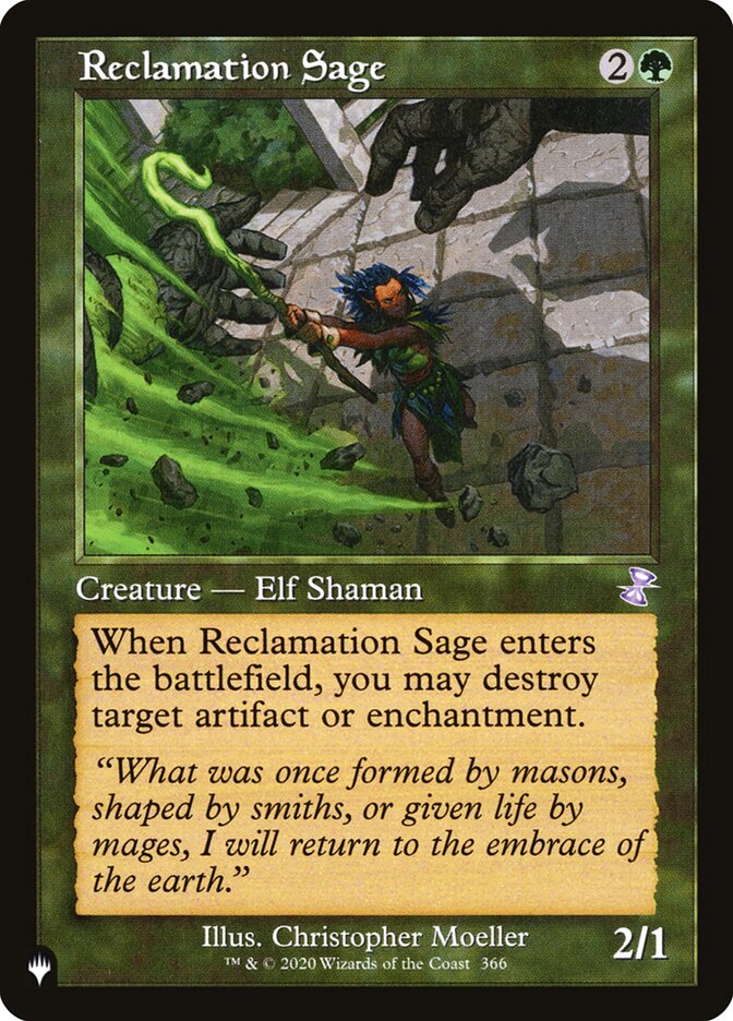 Reclamation Sage [The List] | Devastation Store