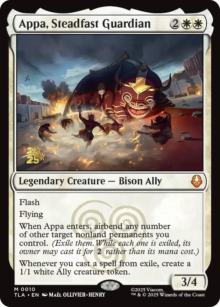 Appa, Steadfast Guardian [Avatar: The Last Airbender Prerelease Cards] | Devastation Store