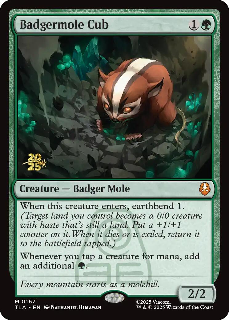 Badgermole Cub [Avatar: The Last Airbender Prerelease Cards] | Devastation Store