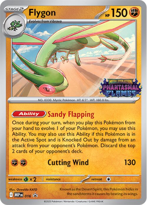 Flygon (016) (Prerelease) [Mega Evolution Promo] | Devastation Store
