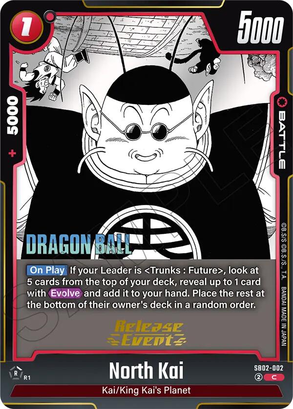 North Kai [Manga Booster 02 Release Event Cards] | Devastation Store