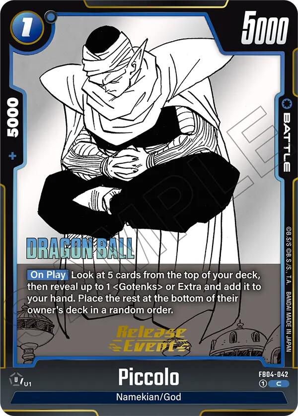 Piccolo (FB04-042) [Manga Booster 02 Release Event Cards] | Devastation Store