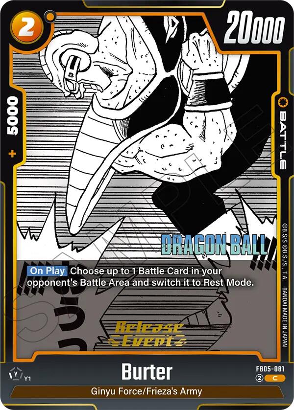 Burter [Manga Booster 02 Release Event Cards] | Devastation Store
