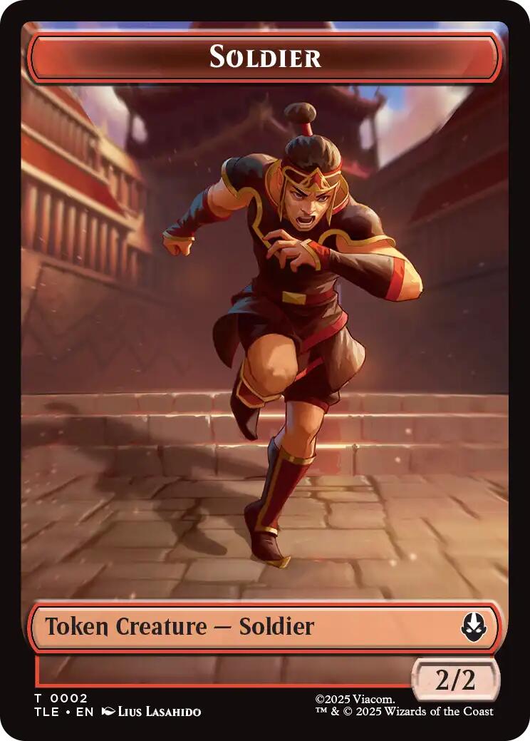 Soldier (0002) [Avatar: The Last Airbender Tokens] | Devastation Store