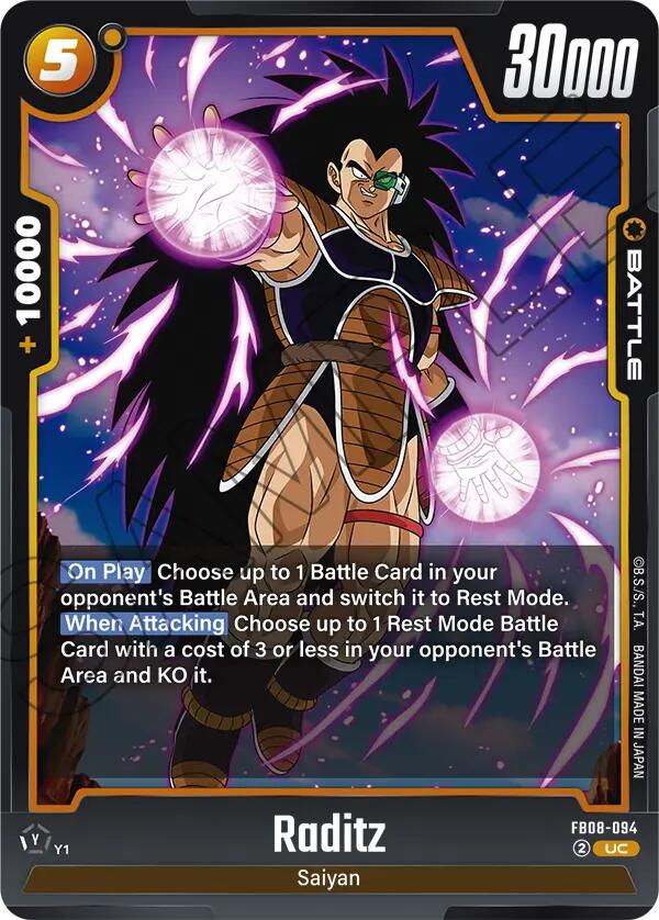 Raditz [Saiyan's Pride] | Devastation Store