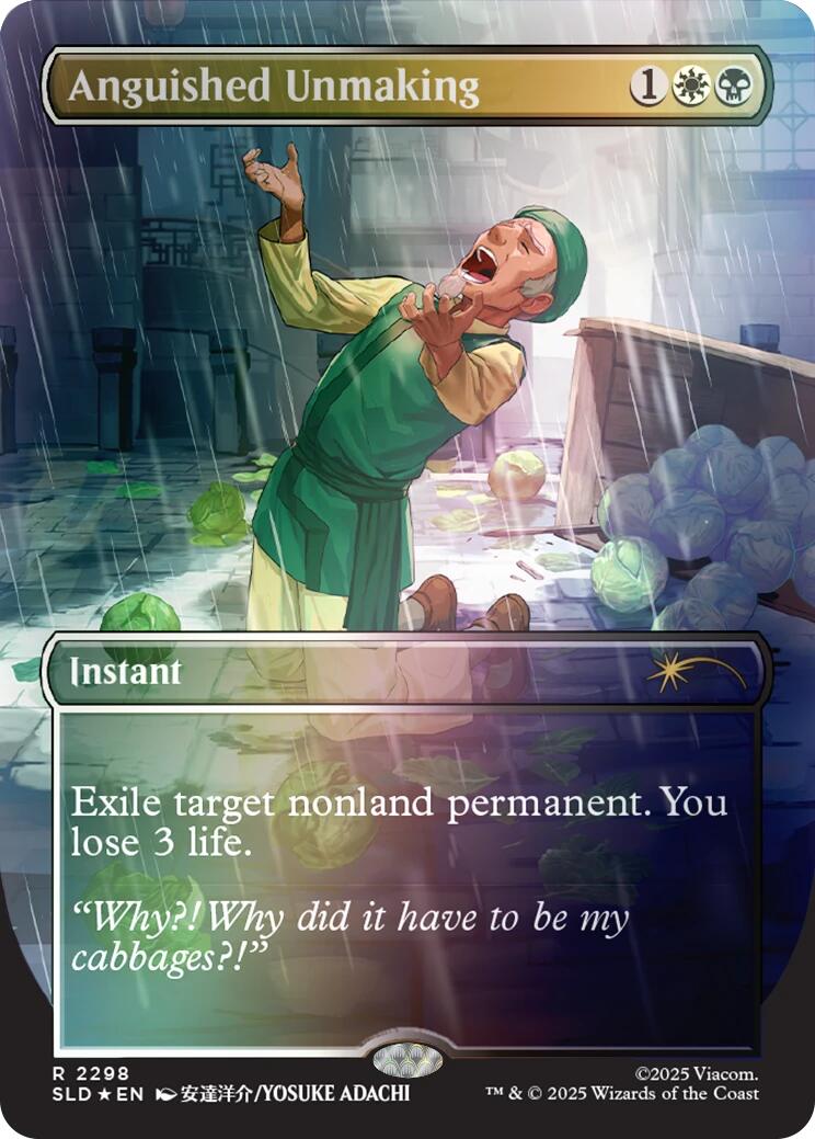 Anguished Unmaking (2298) (Rainbow Foil) [Secret Lair Drop Series] | Devastation Store