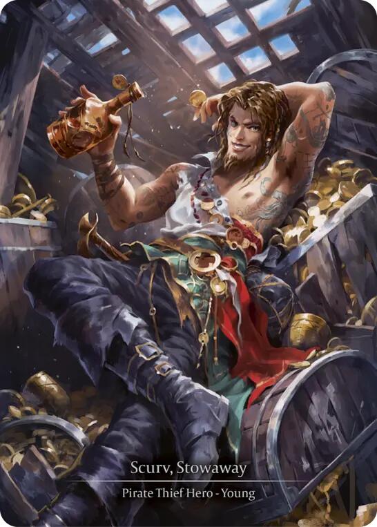 Scurv, Stowaway [HER143] (Promo)  Cold Foil | Devastation Store