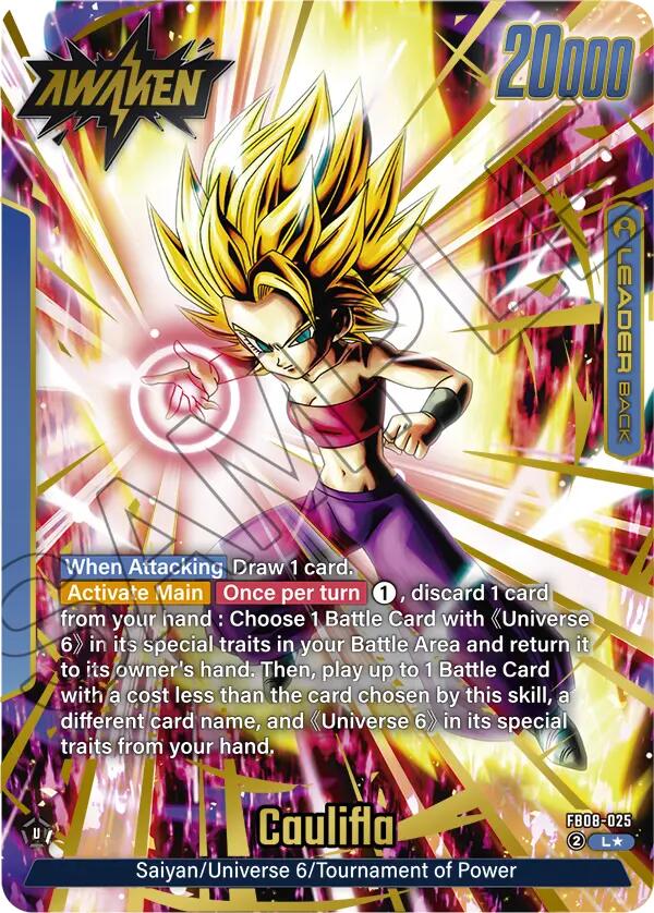 Caulifla (FB08-025) (Alternate Art) [Saiyan's Pride] | Devastation Store