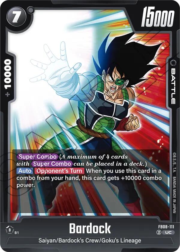 Bardock (FB08-111) [Saiyan's Pride] | Devastation Store