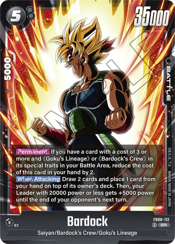 Bardock (FB08-112) [Saiyan's Pride] | Devastation Store