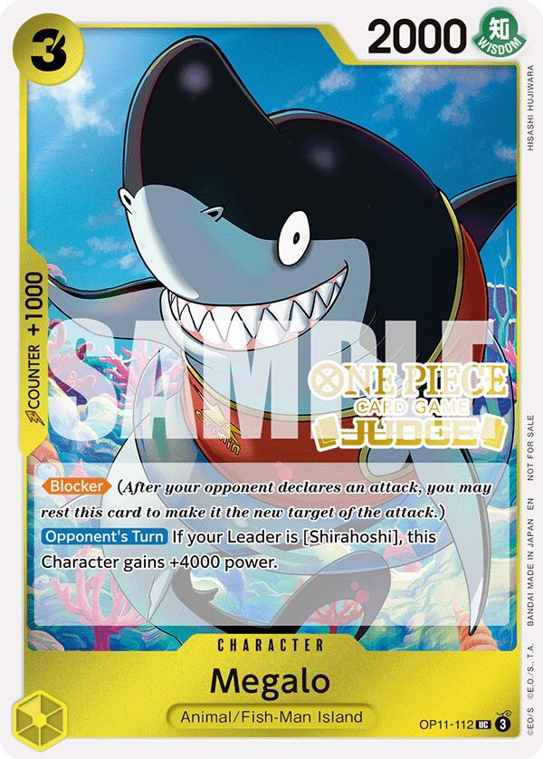 Megalo (Judge Pack Vol. 7) [One Piece Promotion Cards] | Devastation Store