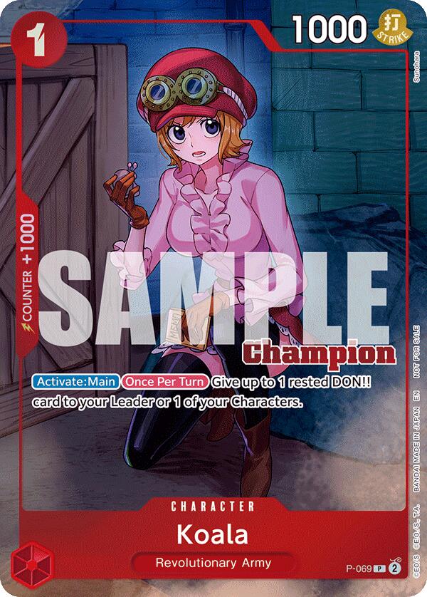 Koala (CS 25-26 Winner Card Set 2) [One Piece Promotion Cards] | Devastation Store
