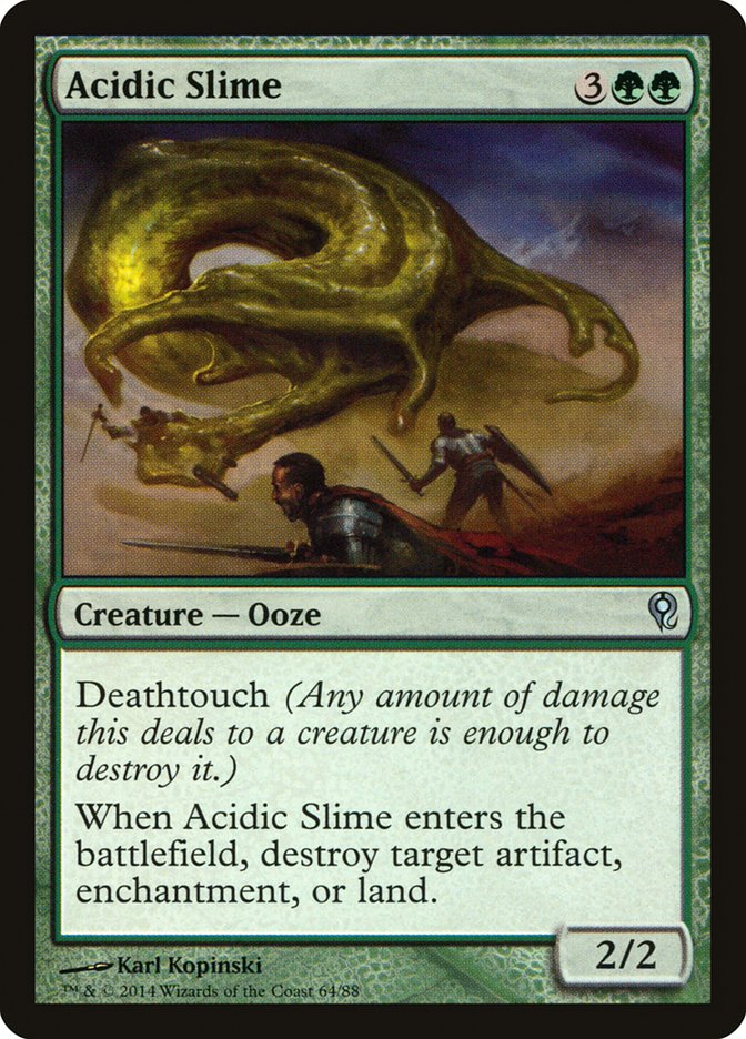 Acidic Slime [Duel Decks: Jace vs. Vraska] | Devastation Store