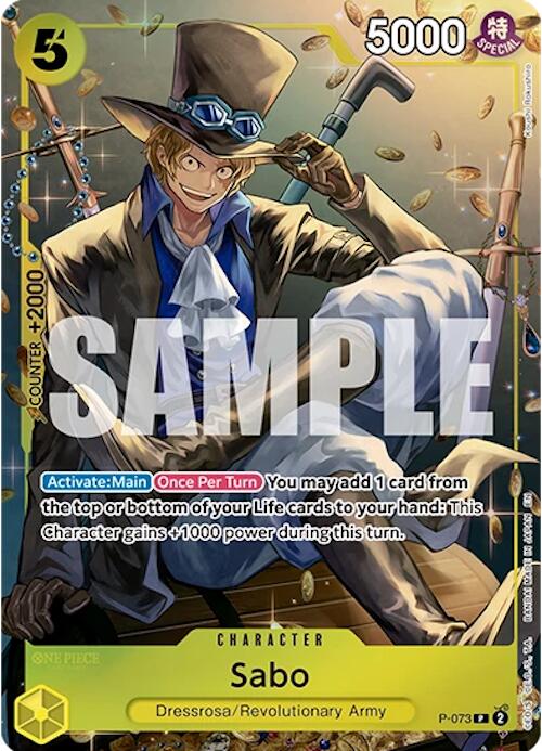 Sabo (Tin Pack Set Vol. 2) [One Piece Promotion Cards] | Devastation Store