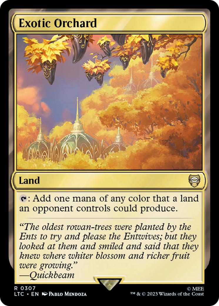 Exotic Orchard [The Lord of the Rings: Tales of Middle-Earth Commander] | Devastation Store