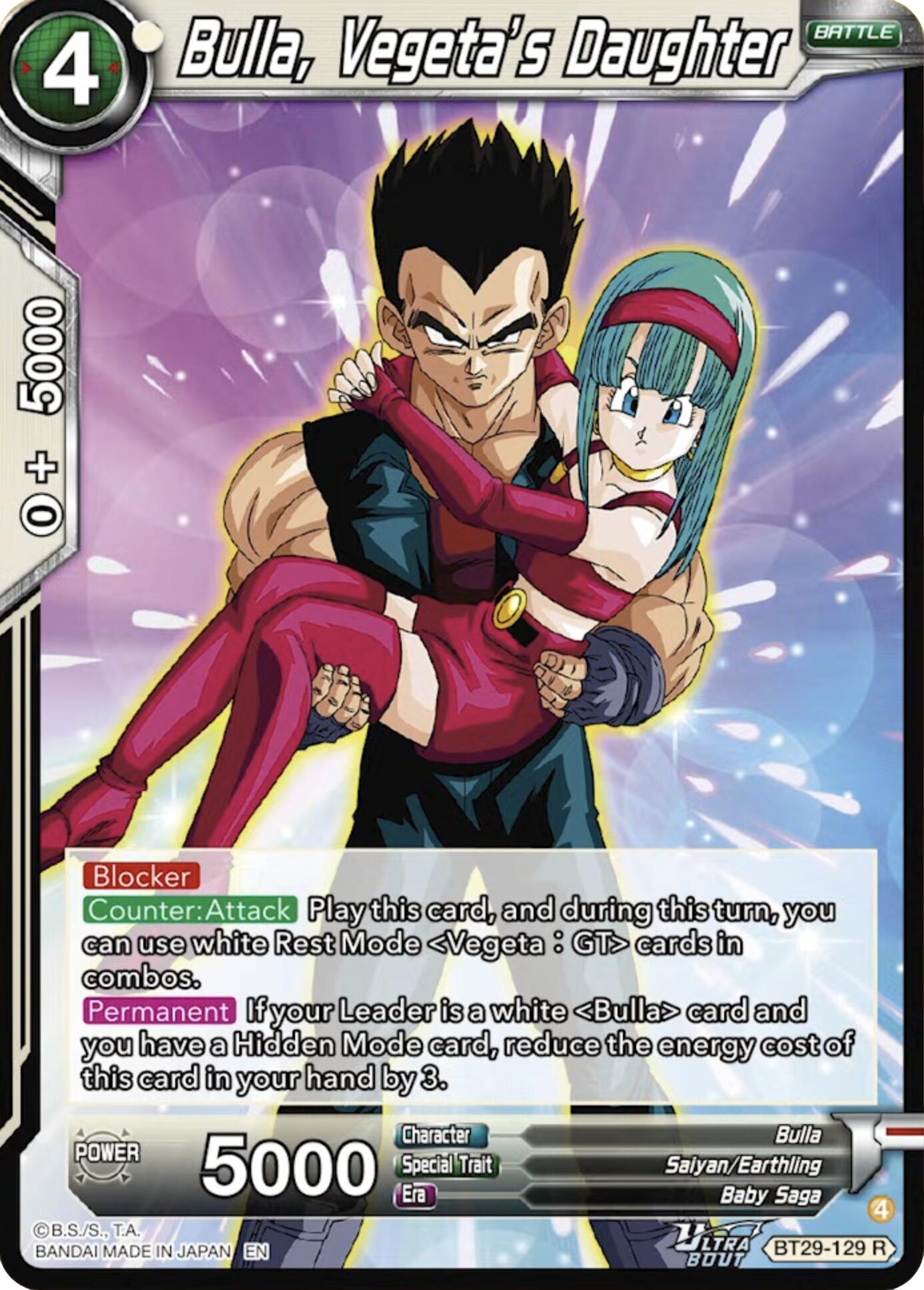 Bulla, Vegeta's Daughter (BT29-129) [Fearsome Rivals] | Devastation Store