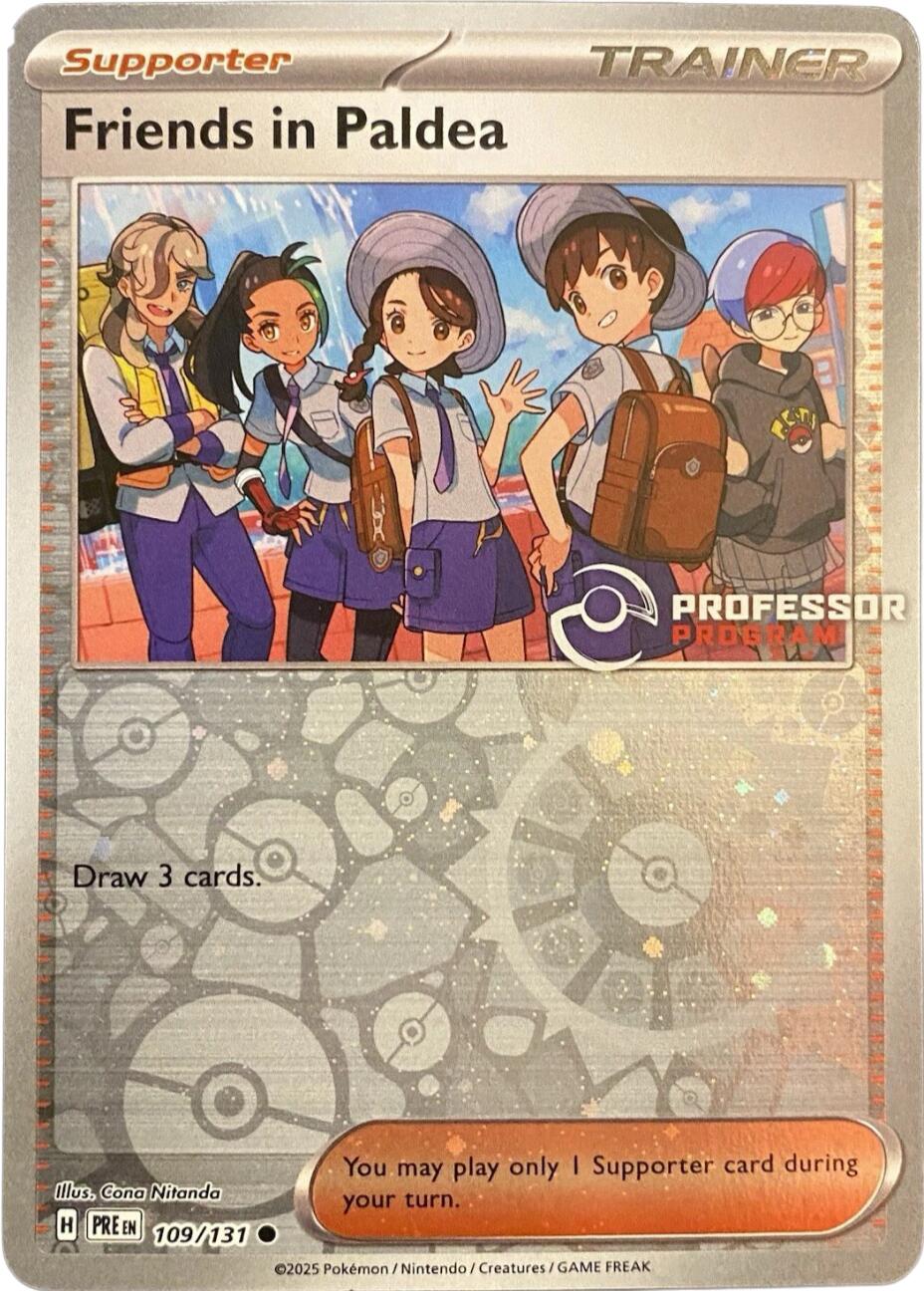 Friends in Paldea (109/131) [Professor Program Promos] | Devastation Store