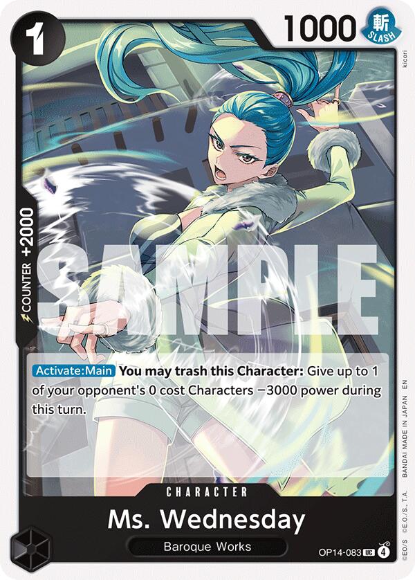 Ms. Wednesday [The Azure Sea's Seven] | Devastation Store