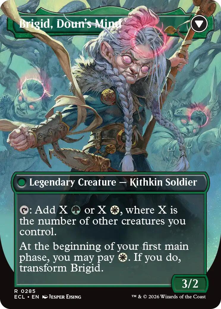 Brigid, Clachan's Heart (Borderless) [Lorwyn Eclipsed] | Devastation Store