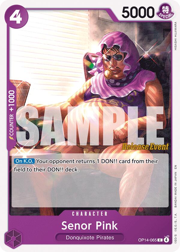 Senor Pink [The Azure Sea's Seven Release Event Cards] | Devastation Store