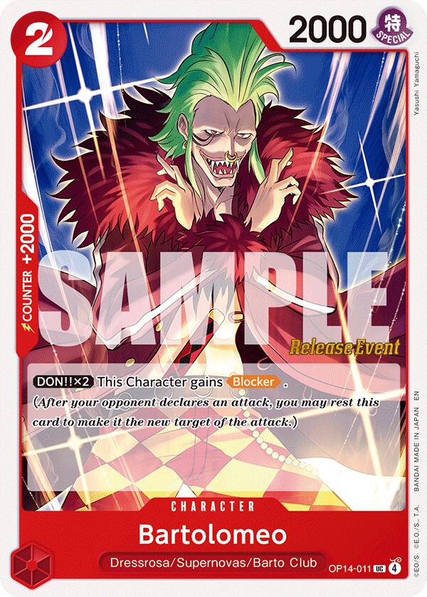 Bartolomeo [The Azure Sea's Seven Release Event Cards] | Devastation Store