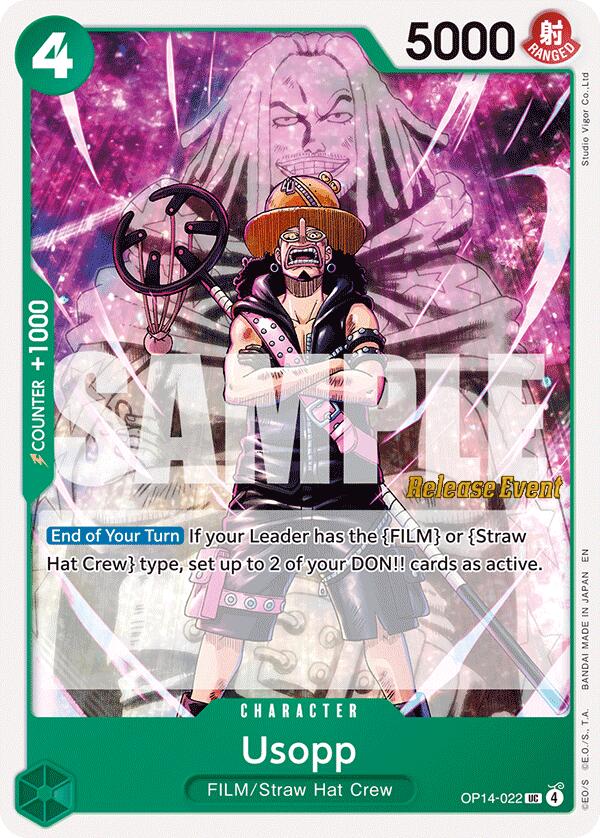 Usopp [The Azure Sea's Seven Release Event Cards] | Devastation Store