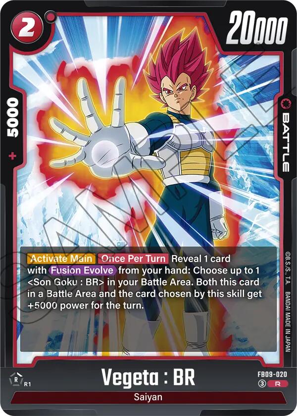 Vegeta : BR (FB09-020) [Dual Evolution] | Devastation Store