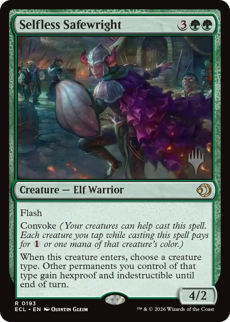 Selfless Safewright [Lorwyn Eclipsed Promos] | Devastation Store