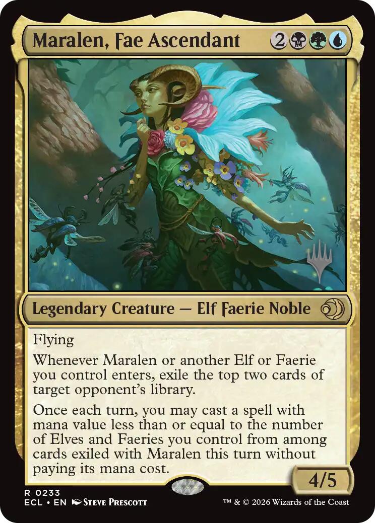 Maralen, Fae Ascendant [Lorwyn Eclipsed Promos] | Devastation Store