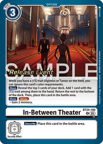 In-Between Theater [BT24-100] [Time Stranger Release Events Cards] | Devastation Store