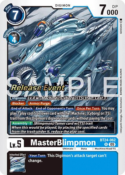MasterBlimpmon [BT24-062] [Time Stranger Release Events Cards] | Devastation Store