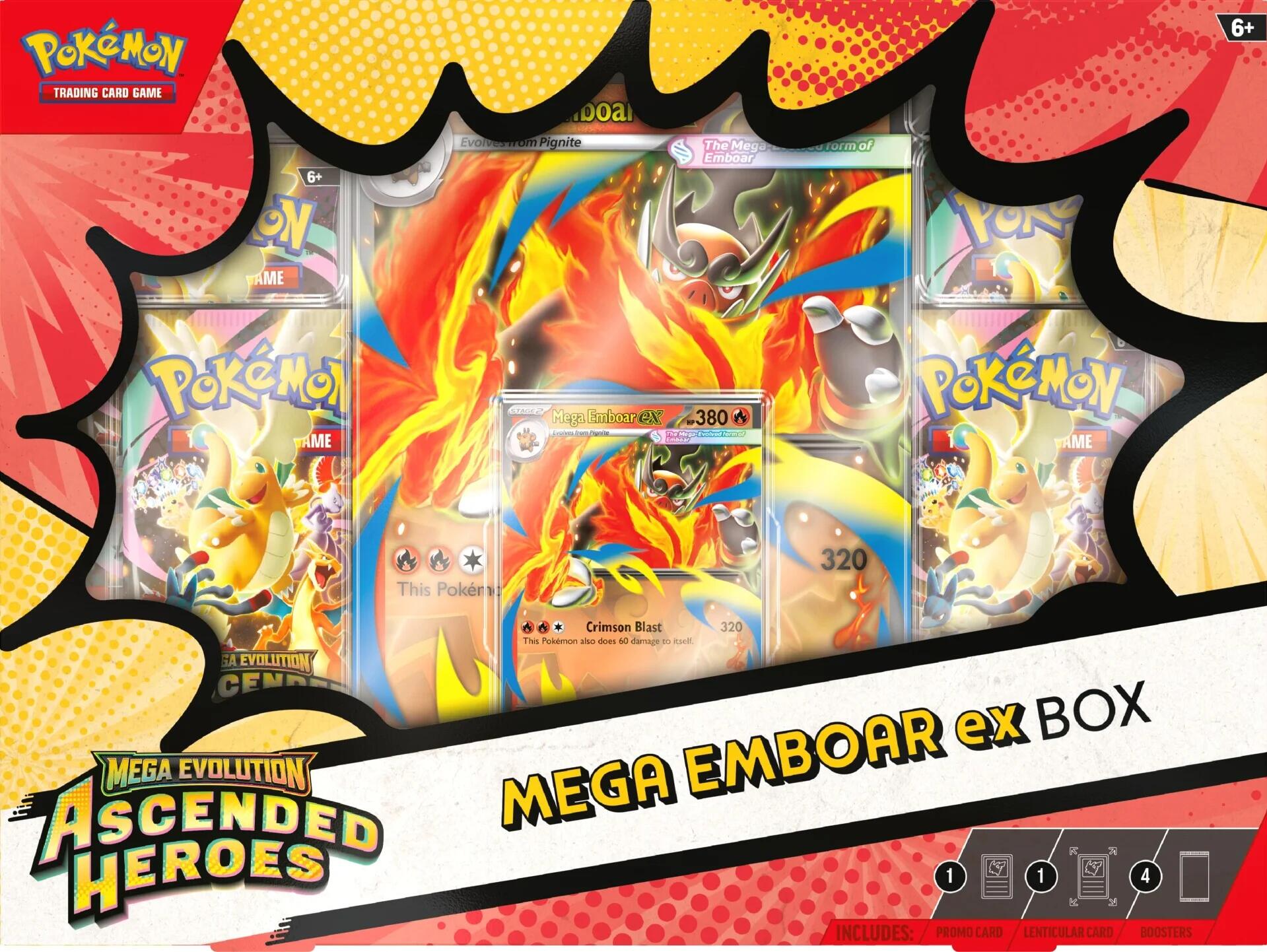 Mega Evolution: Ascended Heroes - Mega Emboar ex Box | Devastation Store