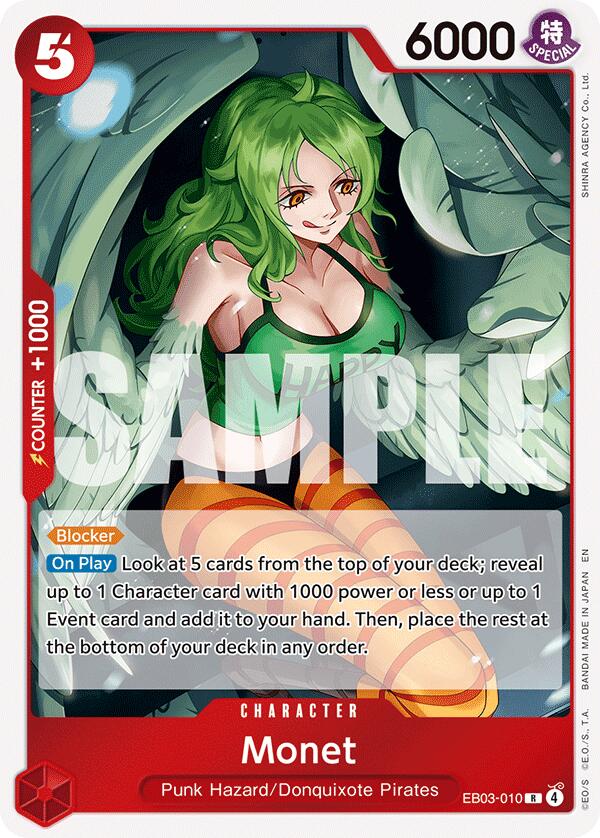 Monet [Extra Booster: One Piece Heroines Edition] | Devastation Store