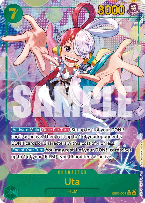 Uta (Alternate Art) [Extra Booster: One Piece Heroines Edition] | Devastation Store